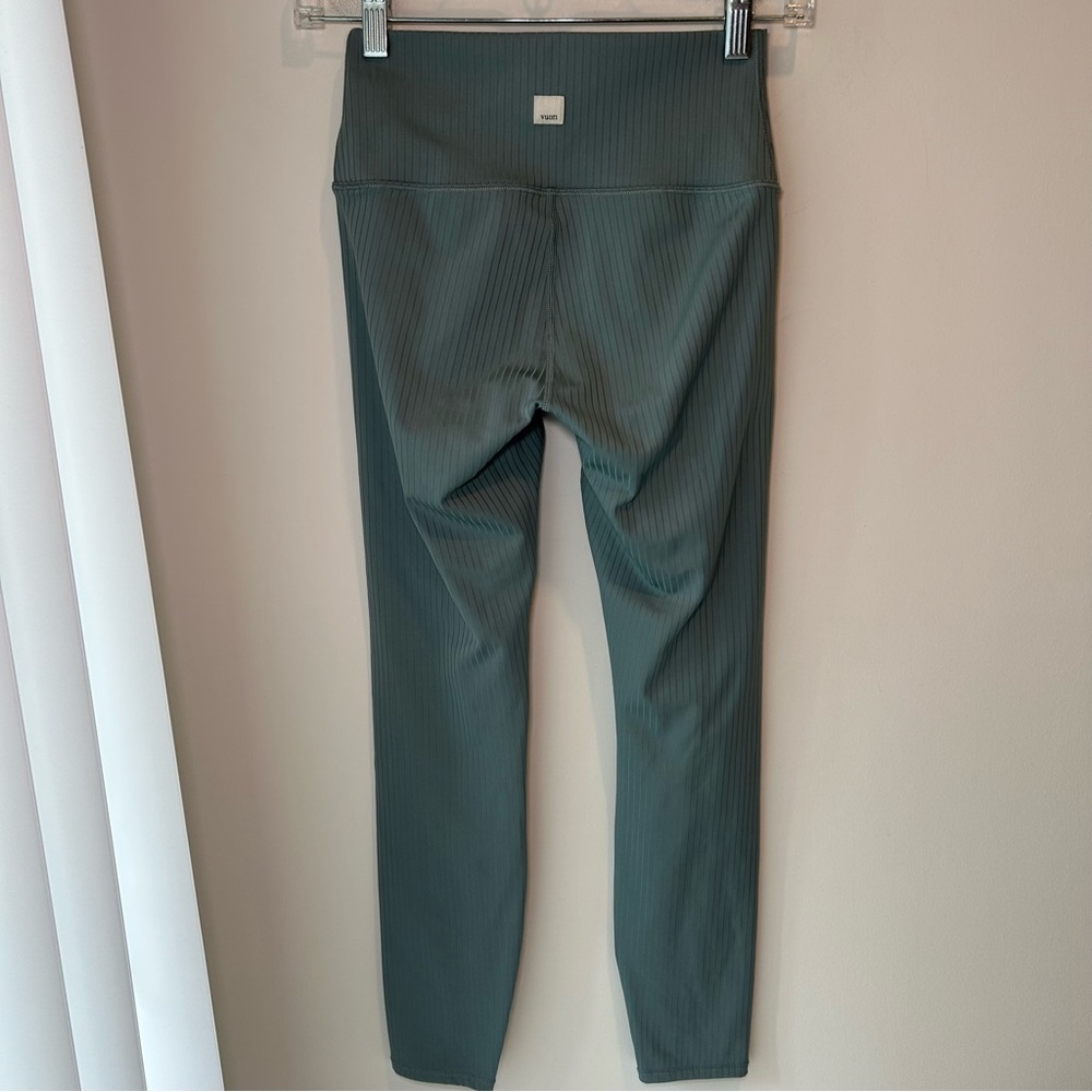 Vuori Inversion Rib Legging Blue/Green Size Extra Small - Picture 11 of 16